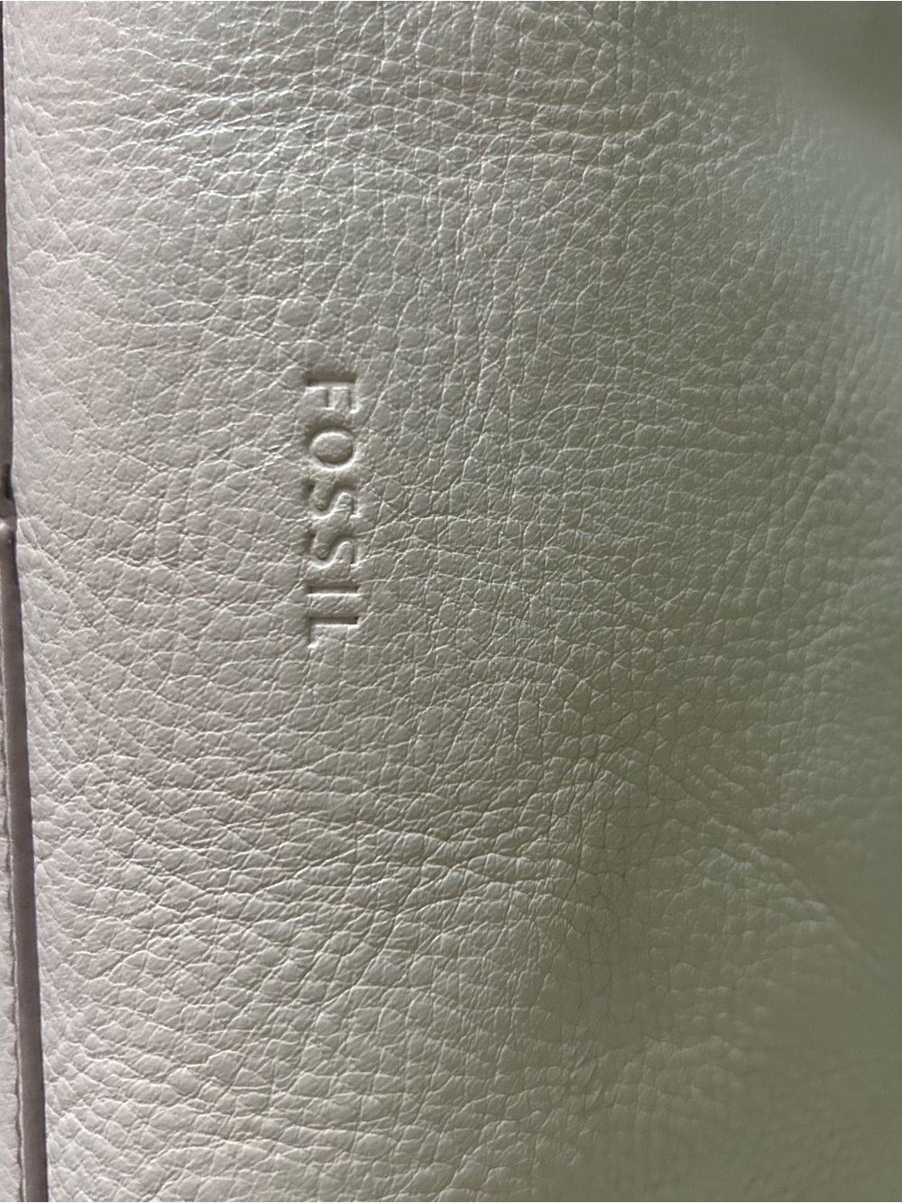 Fossil Blush Pink Satchel with Brown Handles - Picture 13 of 15